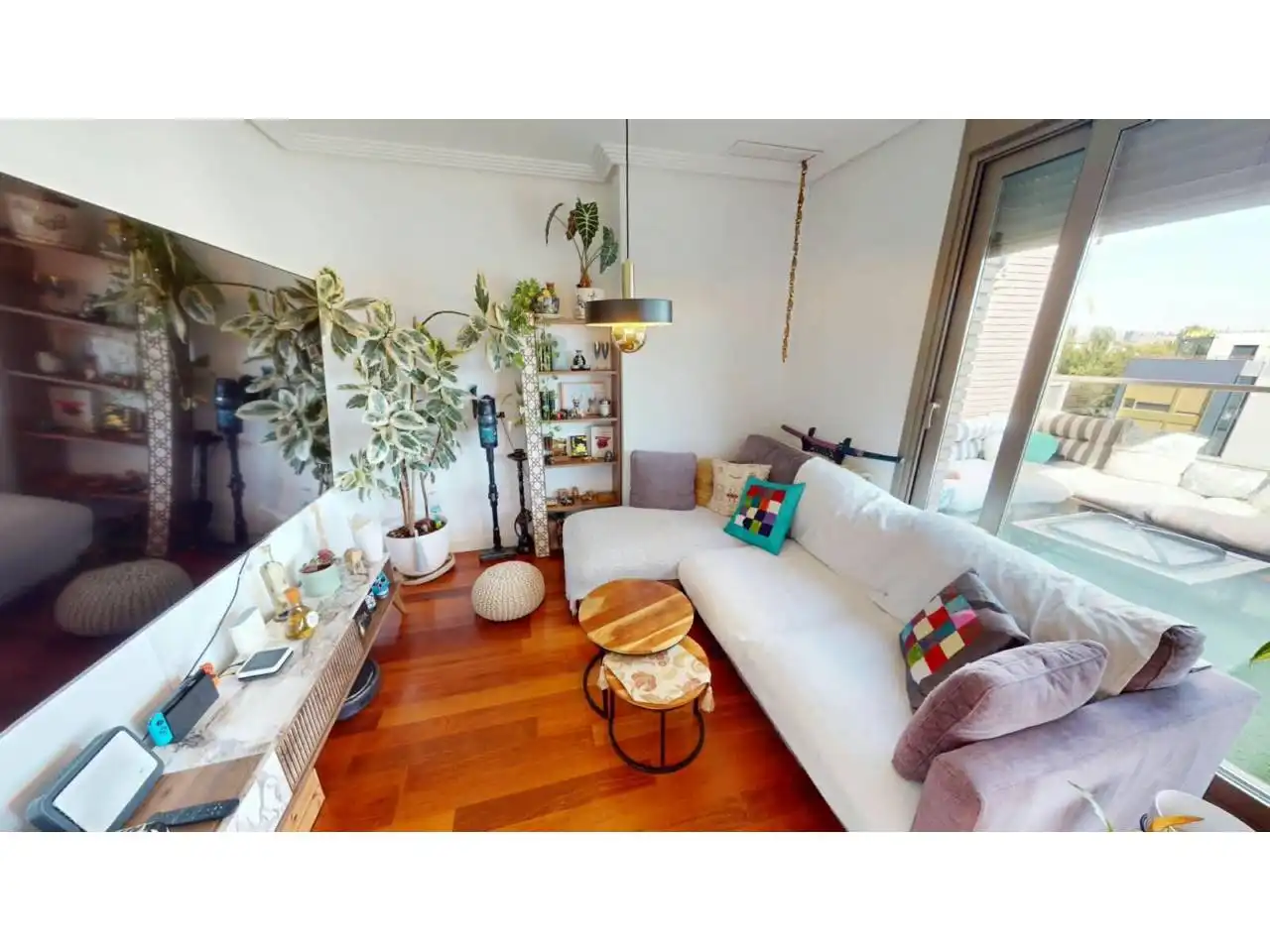 Living room of Attic for rent in Carabanchel