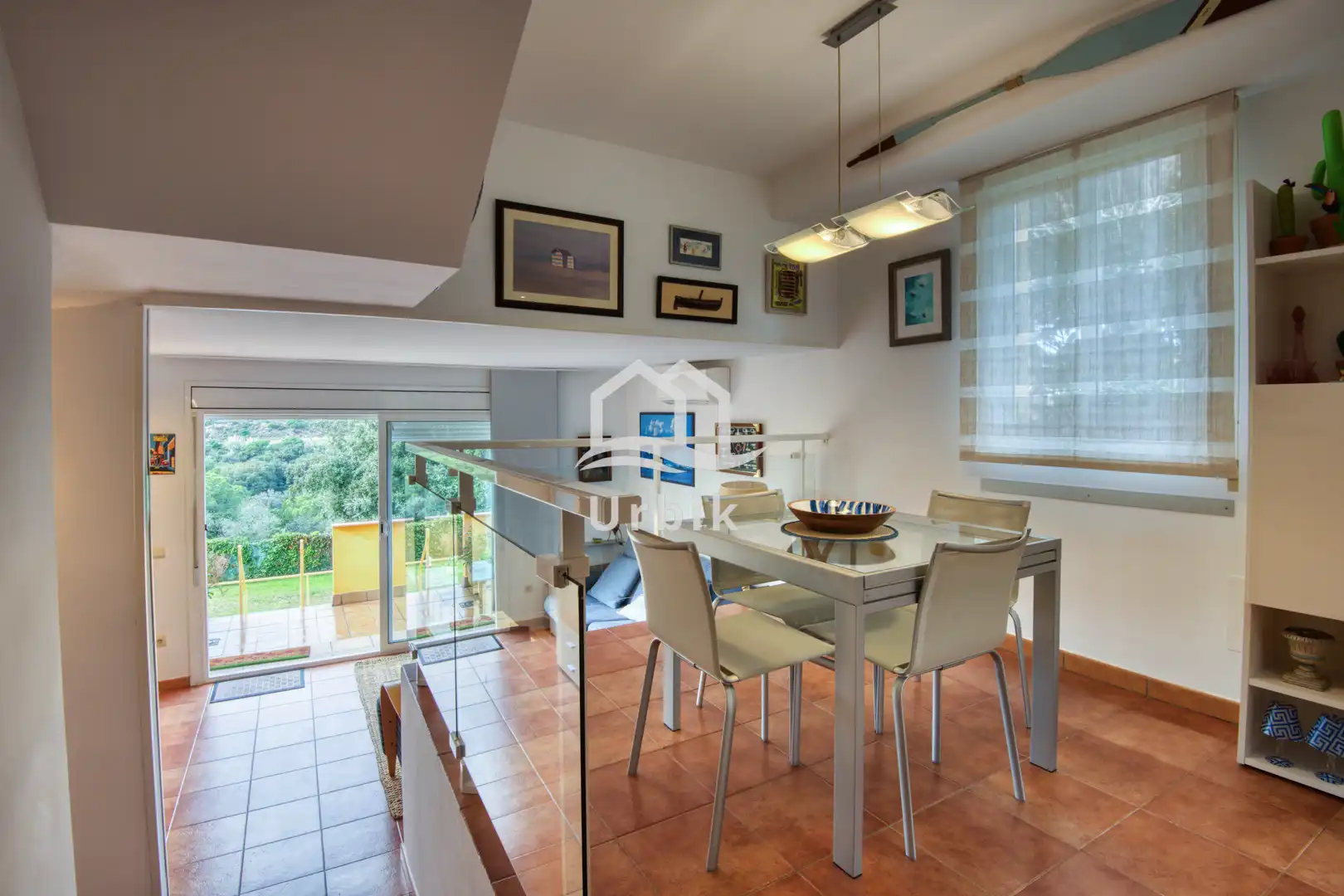 Comedor de Casa adosada en venta en Castell d'Aro, Platja d'Aro i s'Agaró con Aire acondicionado, Calefacción y Jardín privado