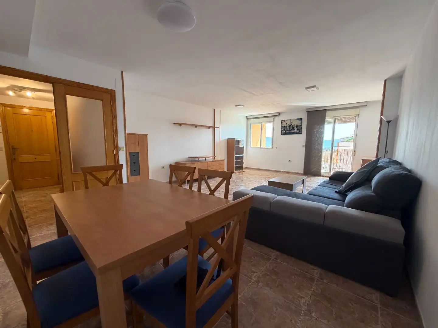 Sala d'estar de Pis de lloguer en L'Alcora amb Terrassa, Moblat i Forn