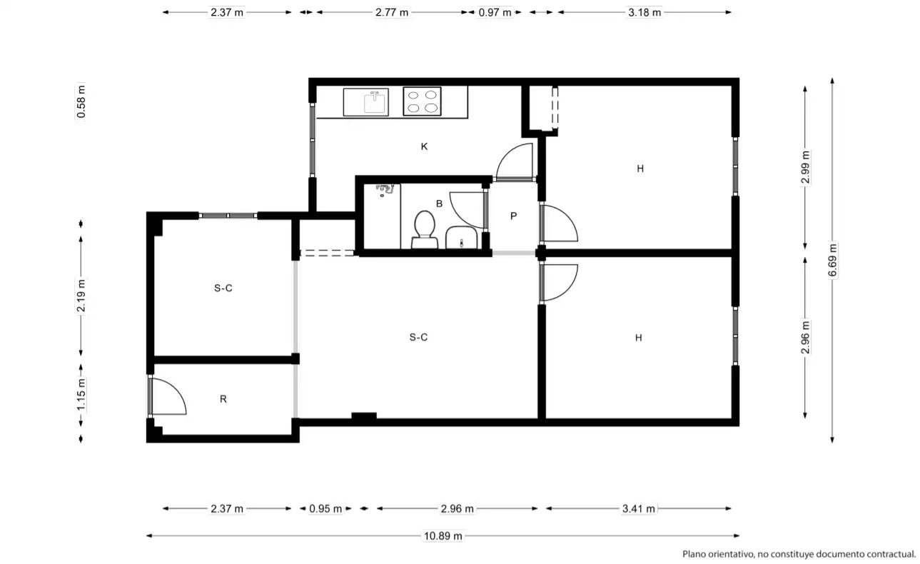 Flat for sale in Valencia