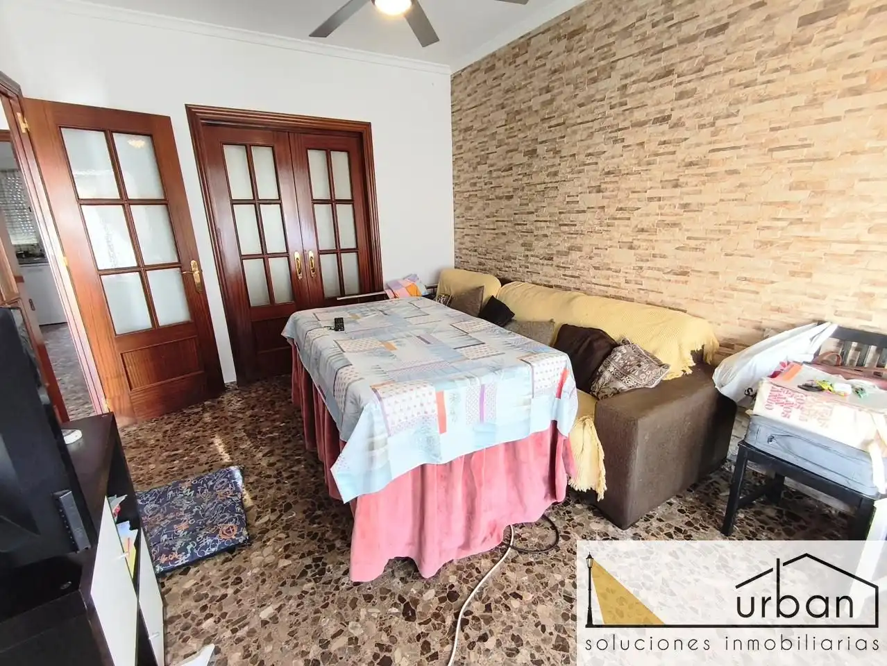 Sala de estar de Casa o chalet en venta en Chipiona con Aire acondicionado, Jardín privado y Terraza