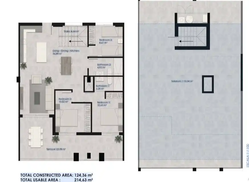 Apartament amb piscina en venda a Nueva Torrevieja - Aguas Nuevas, imagen 29
