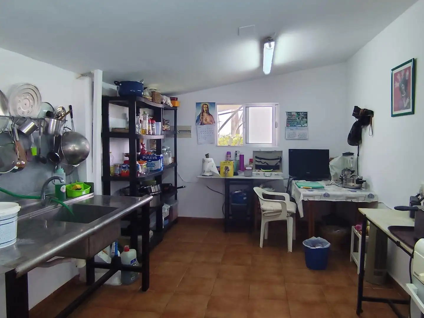 Cocina de Casa o chalet en venta en Carrión de los Céspedes con Aire acondicionado, Calefacción y Jardín privado