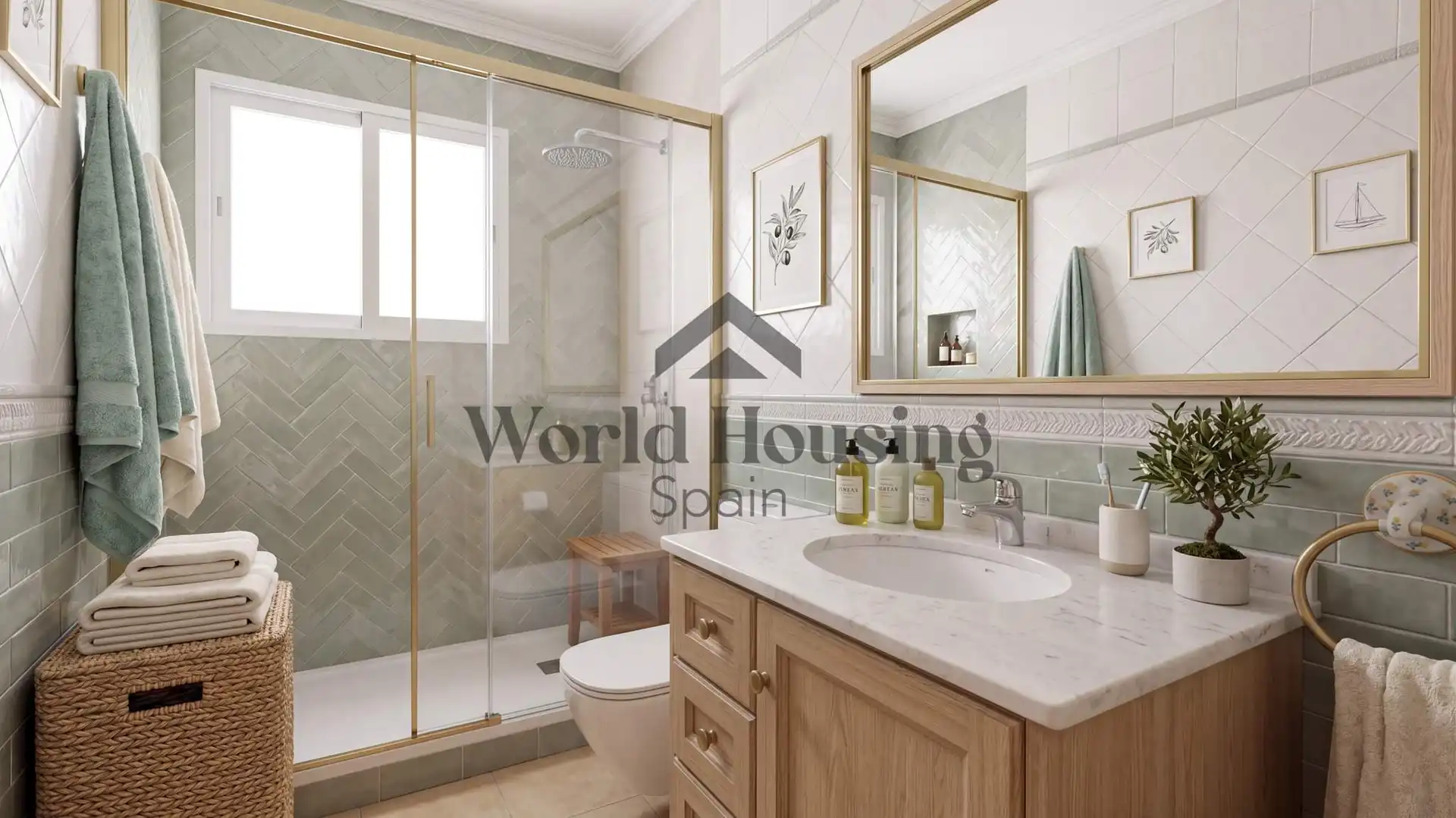 Badezimmer von Haus oder Chalet zum Verkauf in Santa Pola