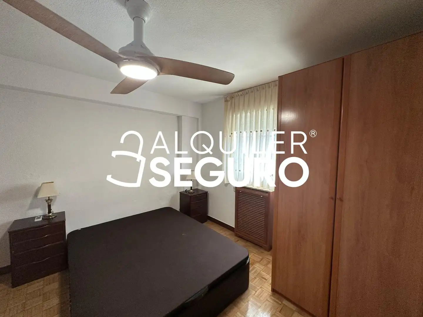 Habitación de Piso de alquiler en Madrid con Aire acondicionado, Calefacción y Amueblado