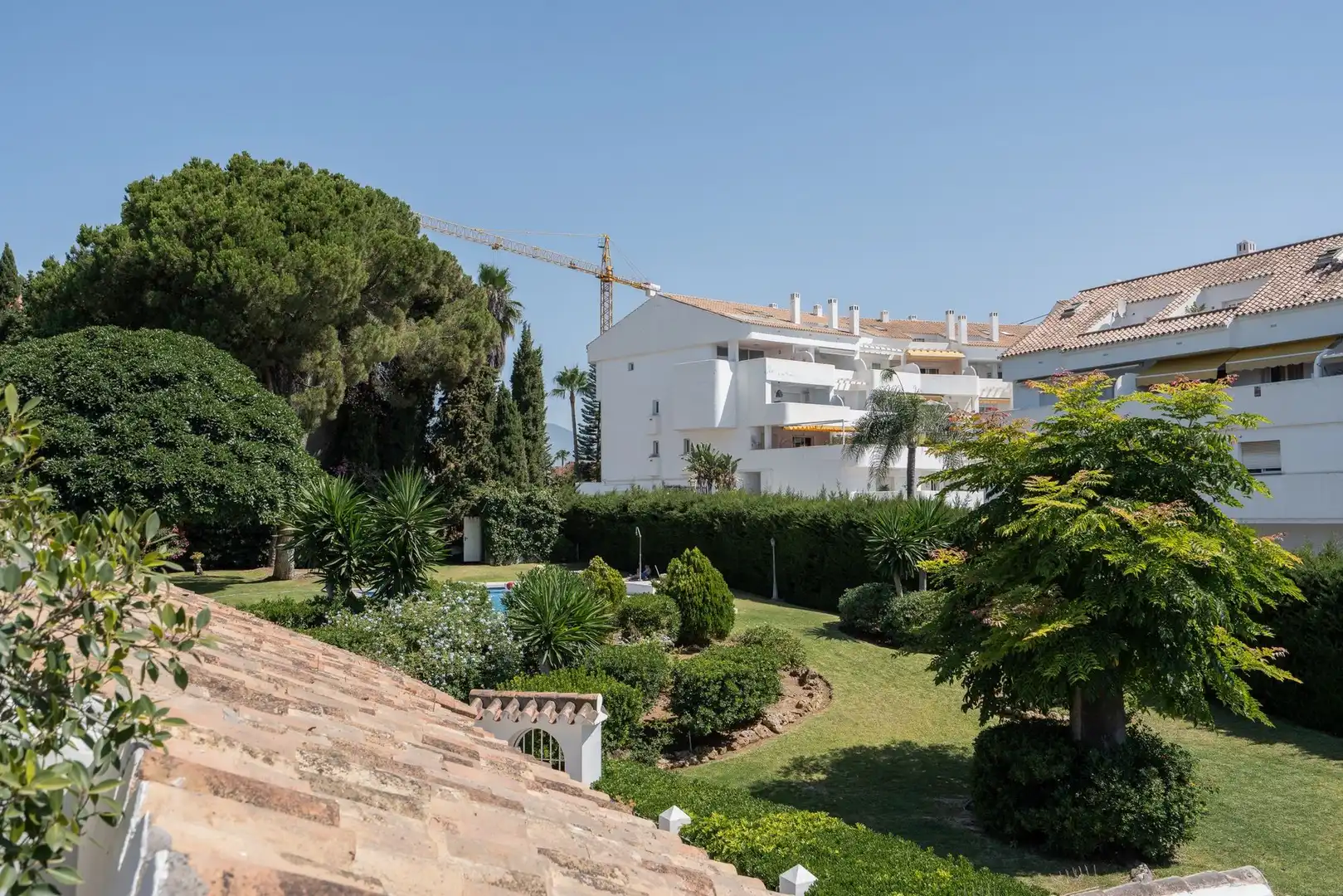 Jardín de Apartamento en venta en Marbella con Terraza