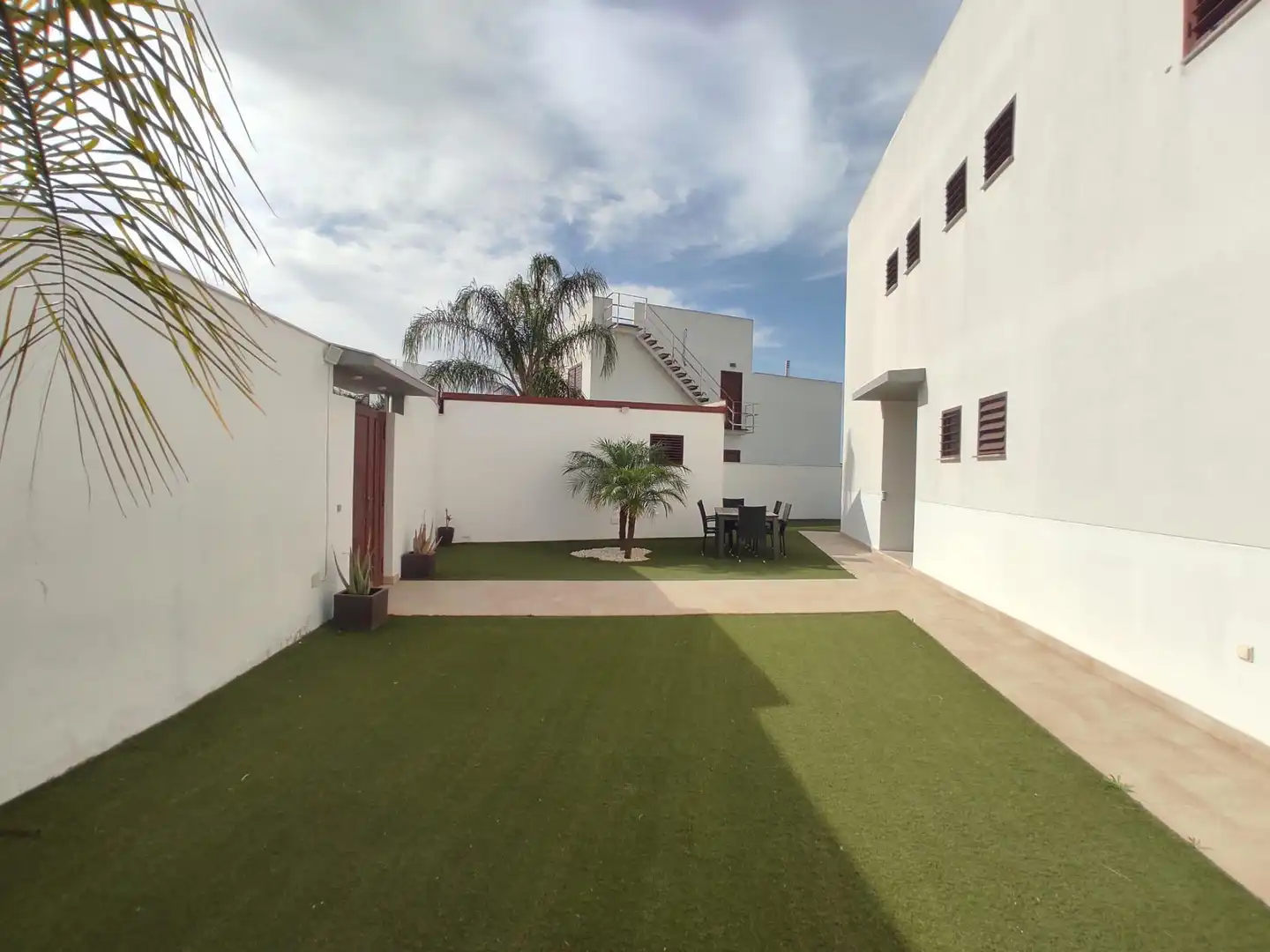 Terraza de Casa o chalet de alquiler en Montequinto con Aire acondicionado, Calefacción y Jardín privado