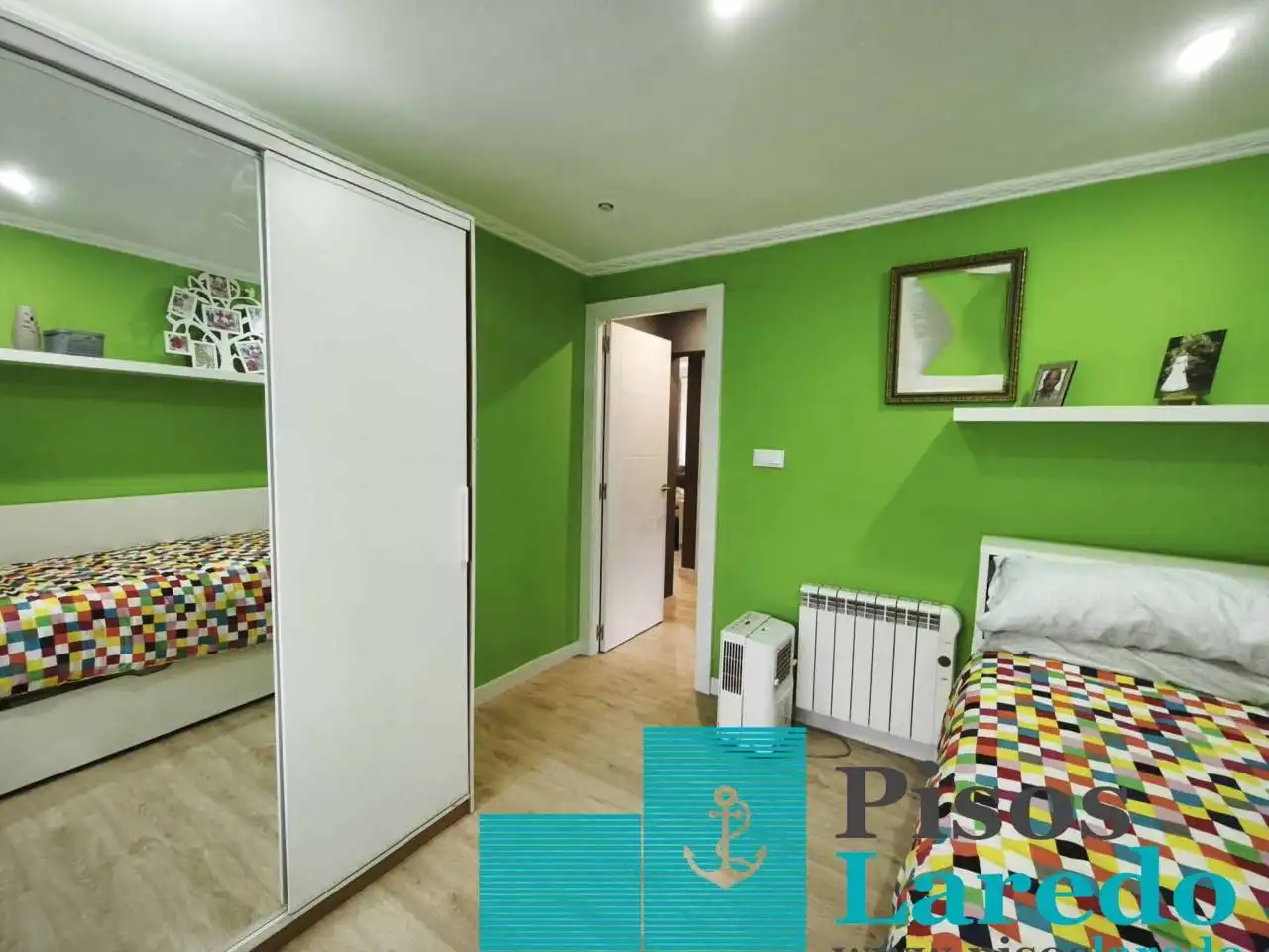 Bedroom of Flat for sale in Limpias  with Heating, Parquet flooring and Furnished