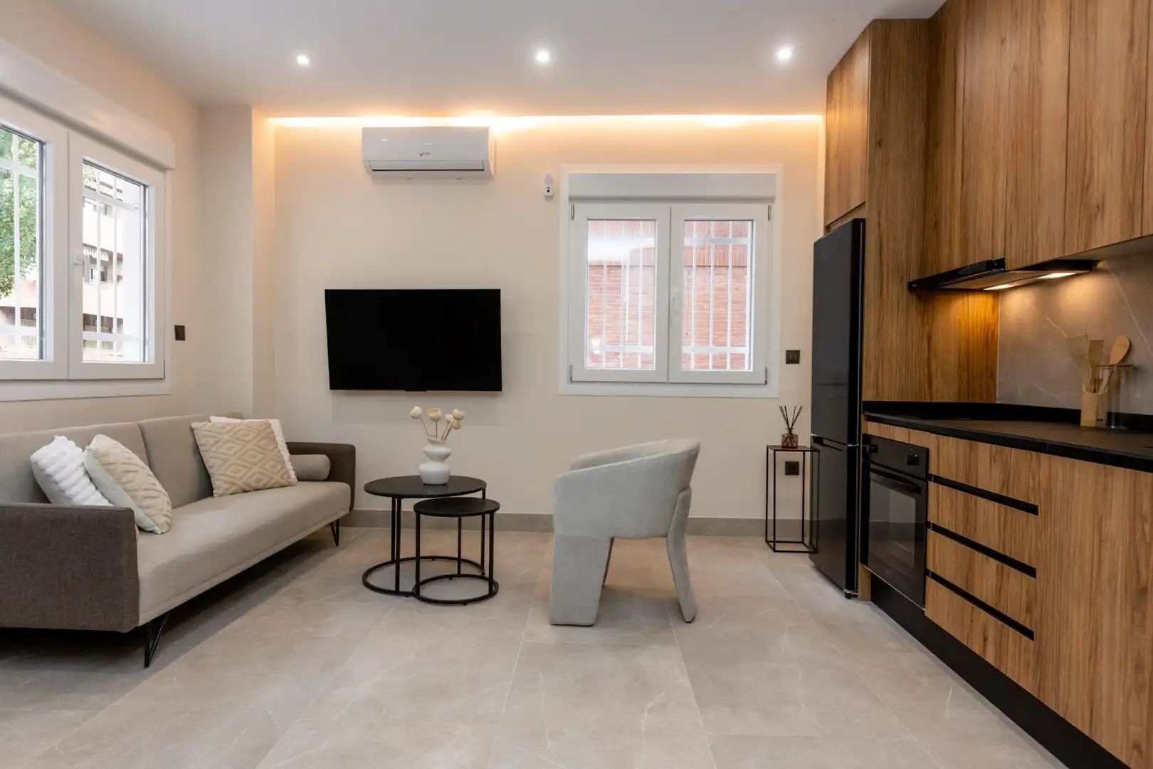 Sala de estar de Apartamento en venta en Granada con Aire acondicionado y Calefacción