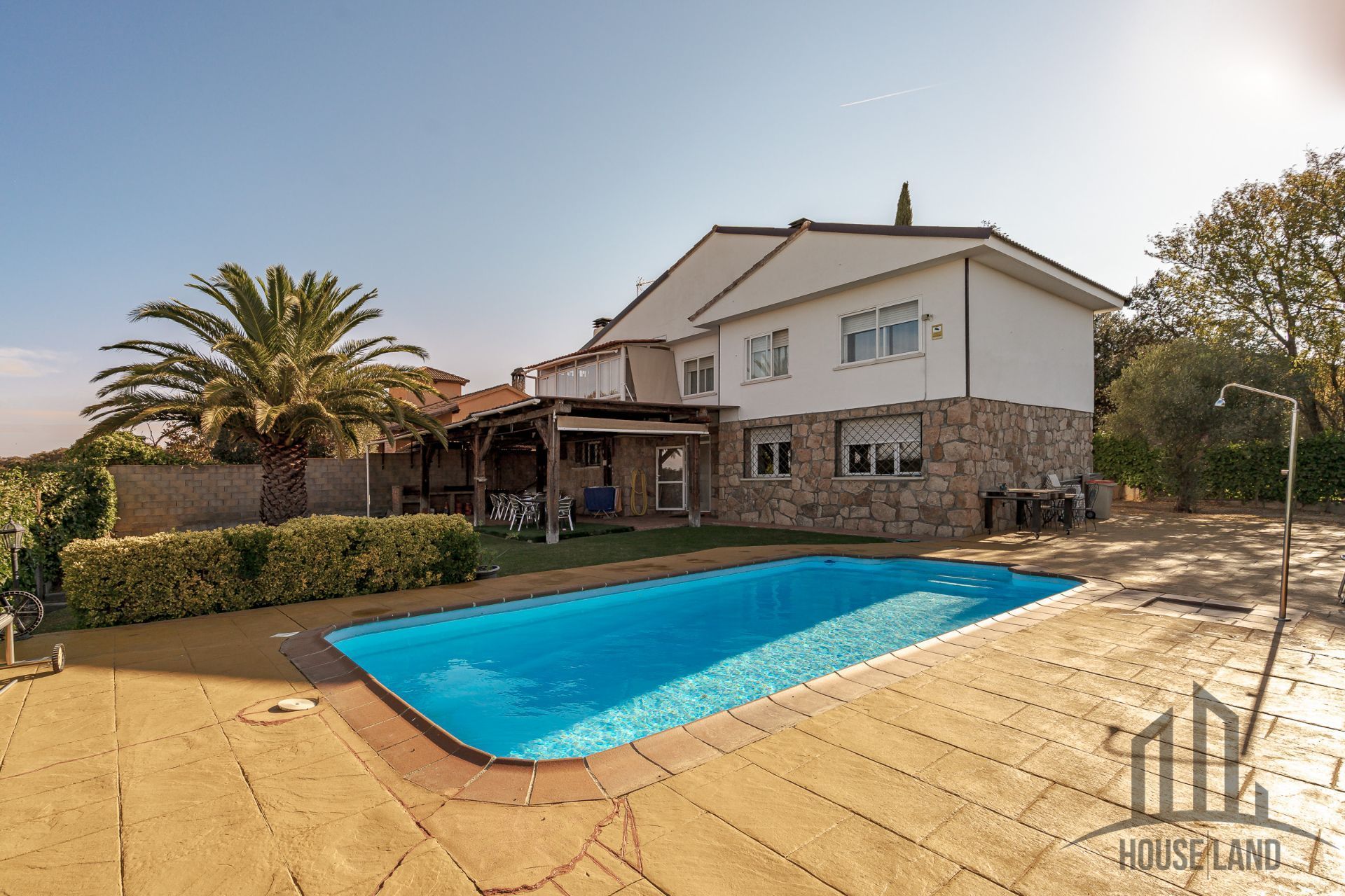 Swimming pool of House or chalet for sale in El Casar  with Heating, Private garden and Storage room