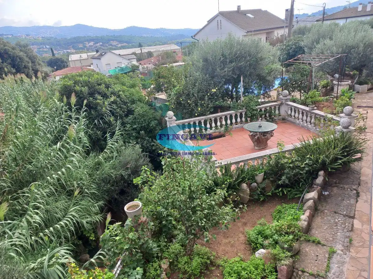 Jardí de Casa o xalet en venda en Bigues i Riells del Fai amb Calefacció, Terrassa i Traster