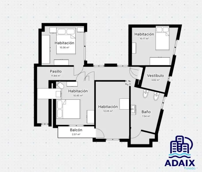 Casa adosada en venta en Huecas con Calefacción y Balcón