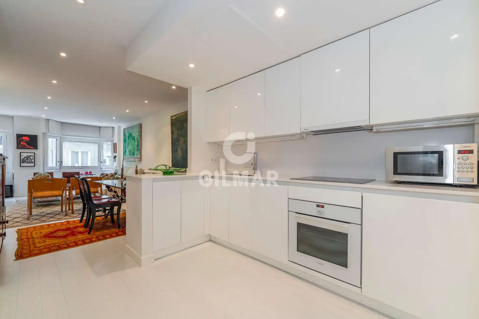 Cocina de Piso en venta en Madrid con Calefacción, Jardín privado y Piscina