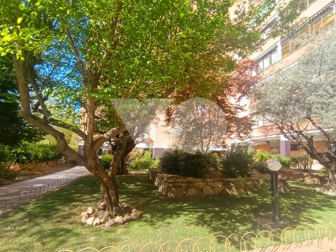 Garten von Wohnung zum Verkauf in Madrid mit Heizung, Parkett und Terrasse