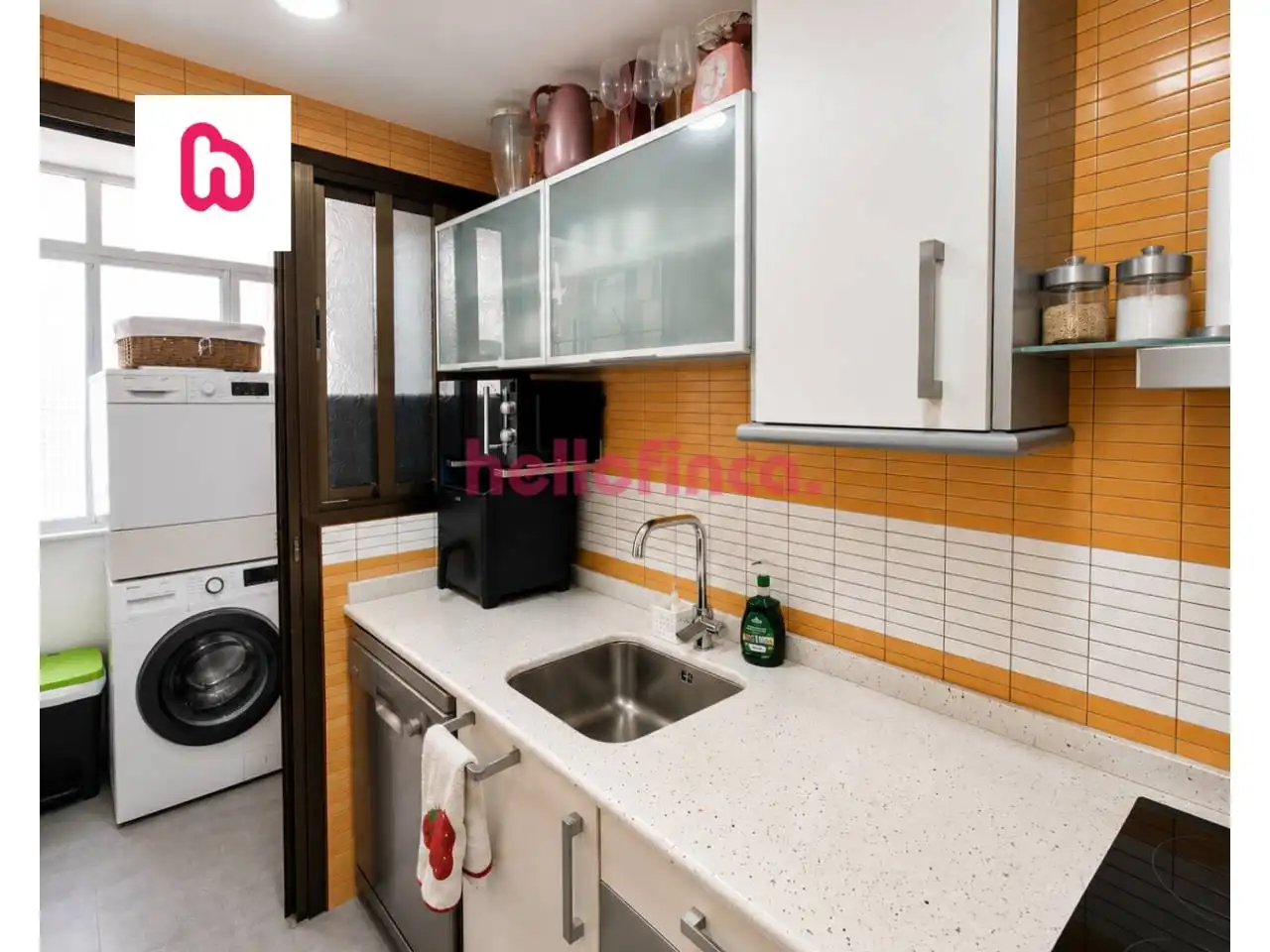 Kitchen of Flat for sale in Sant Boi de Llobregat  with Air Conditioner, Heating and Parquet flooring