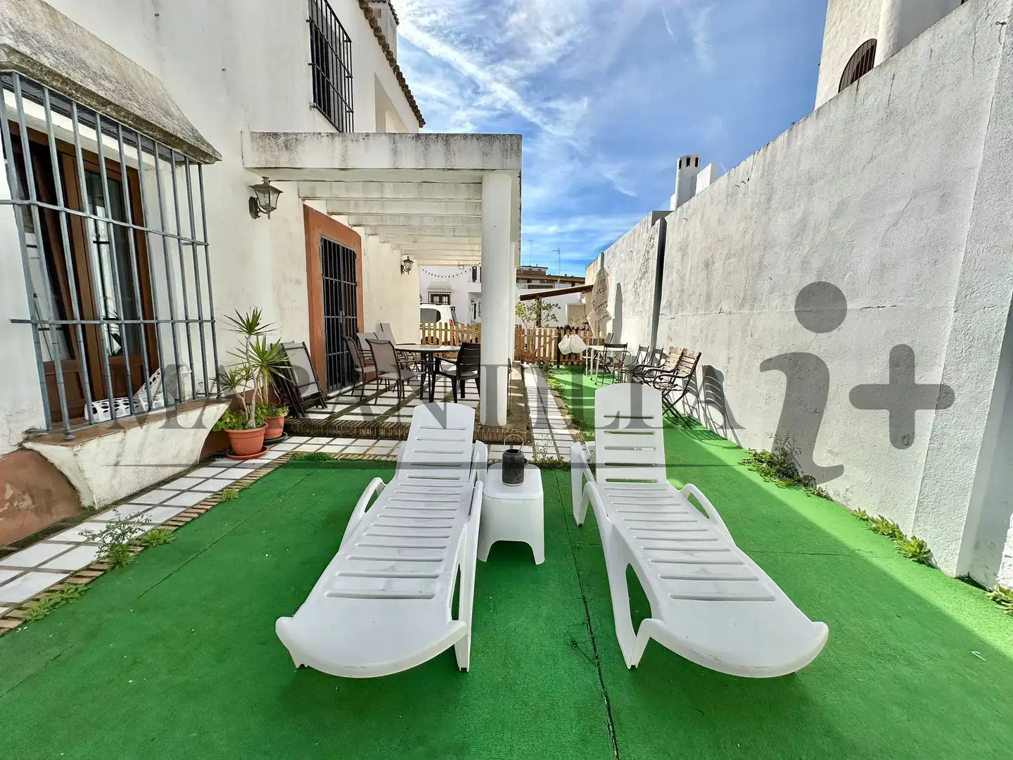 Terraza de Casa o chalet en venta en La Antilla con Jardín privado, Terraza y Trastero