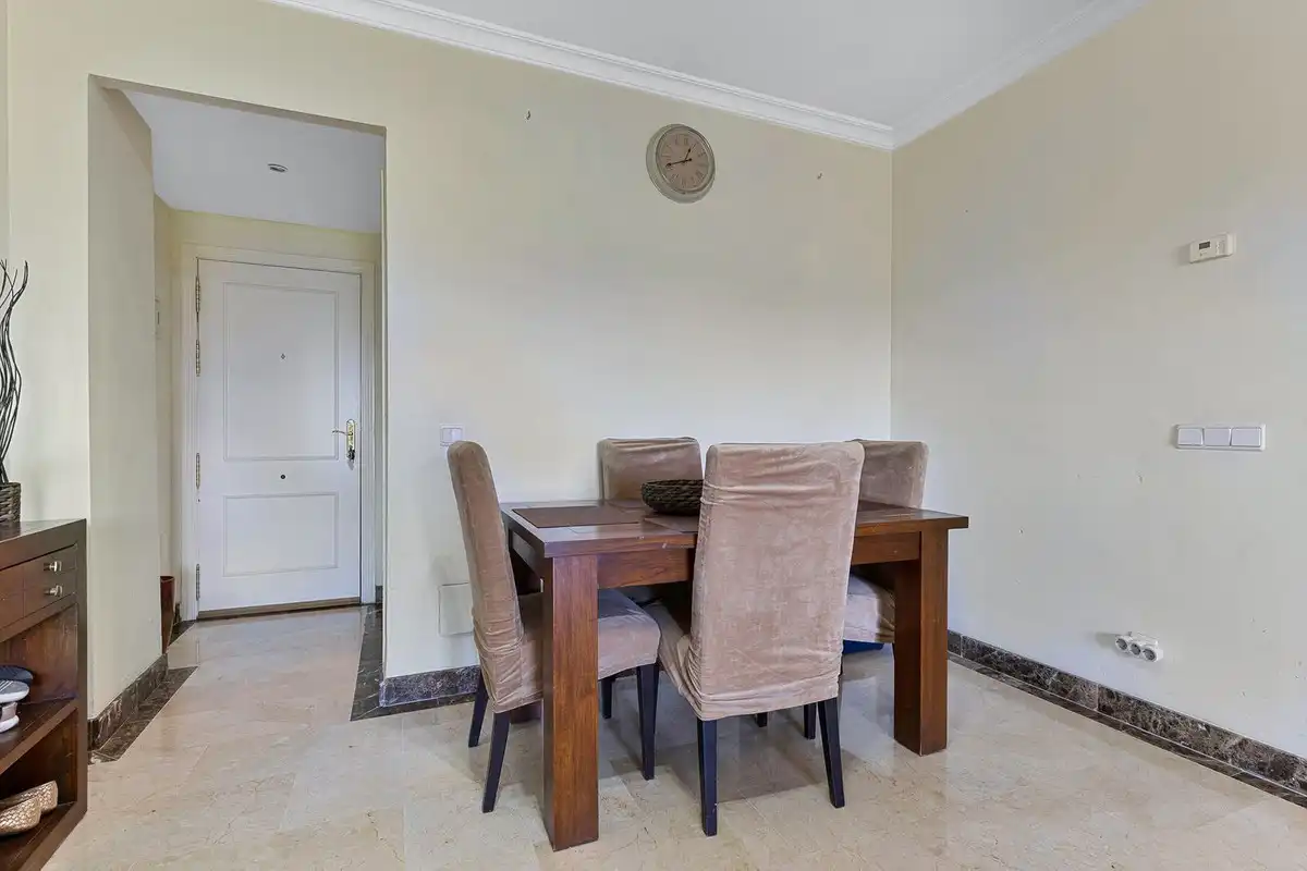 Esszimmer von Wohnungen zum Verkauf in Estepona mit Klimaanlage, Terrasse und Abstellraum
