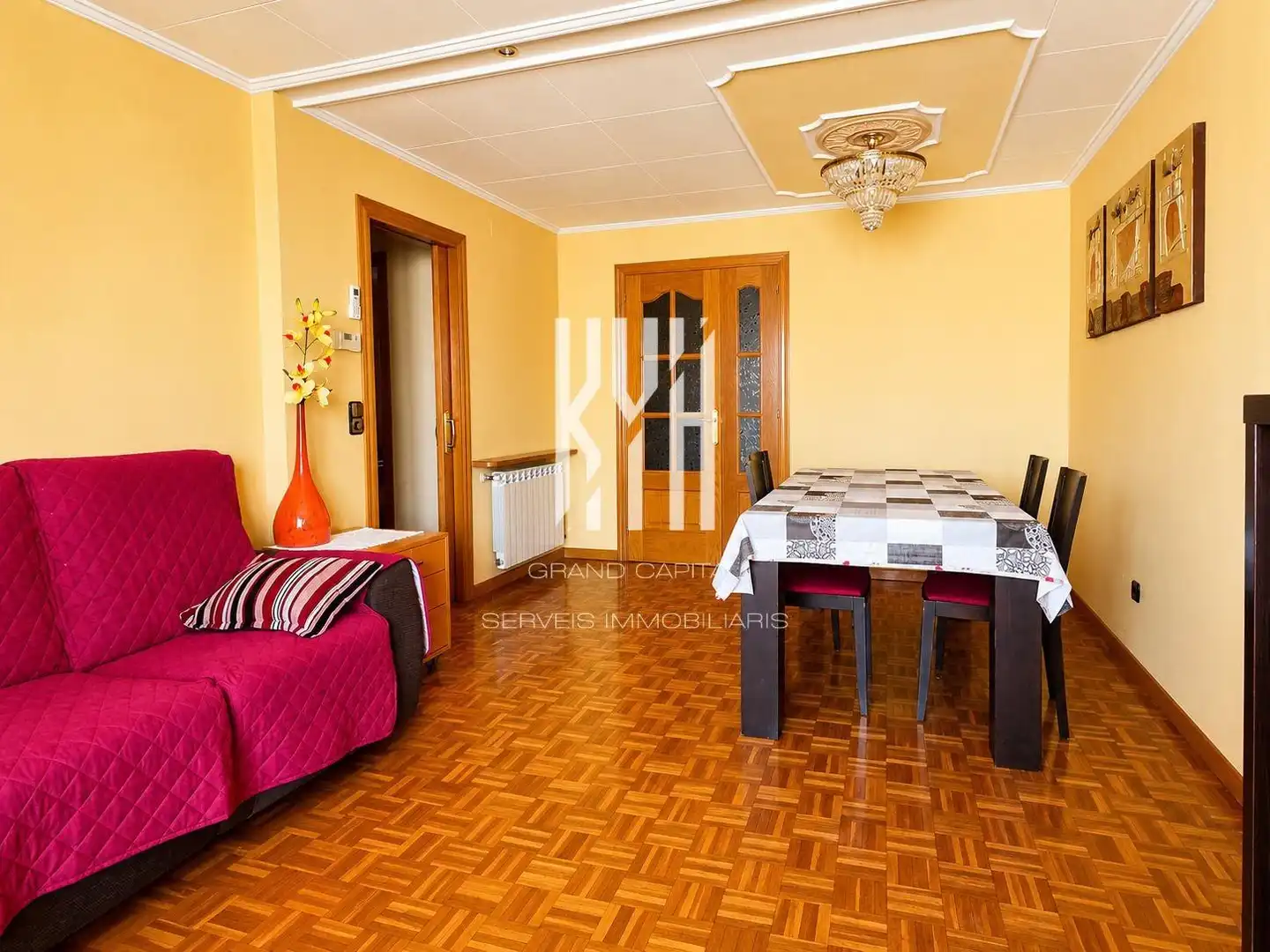 Dining room of Attic for sale in Girona  with Air Conditioner, Heating and Balcony