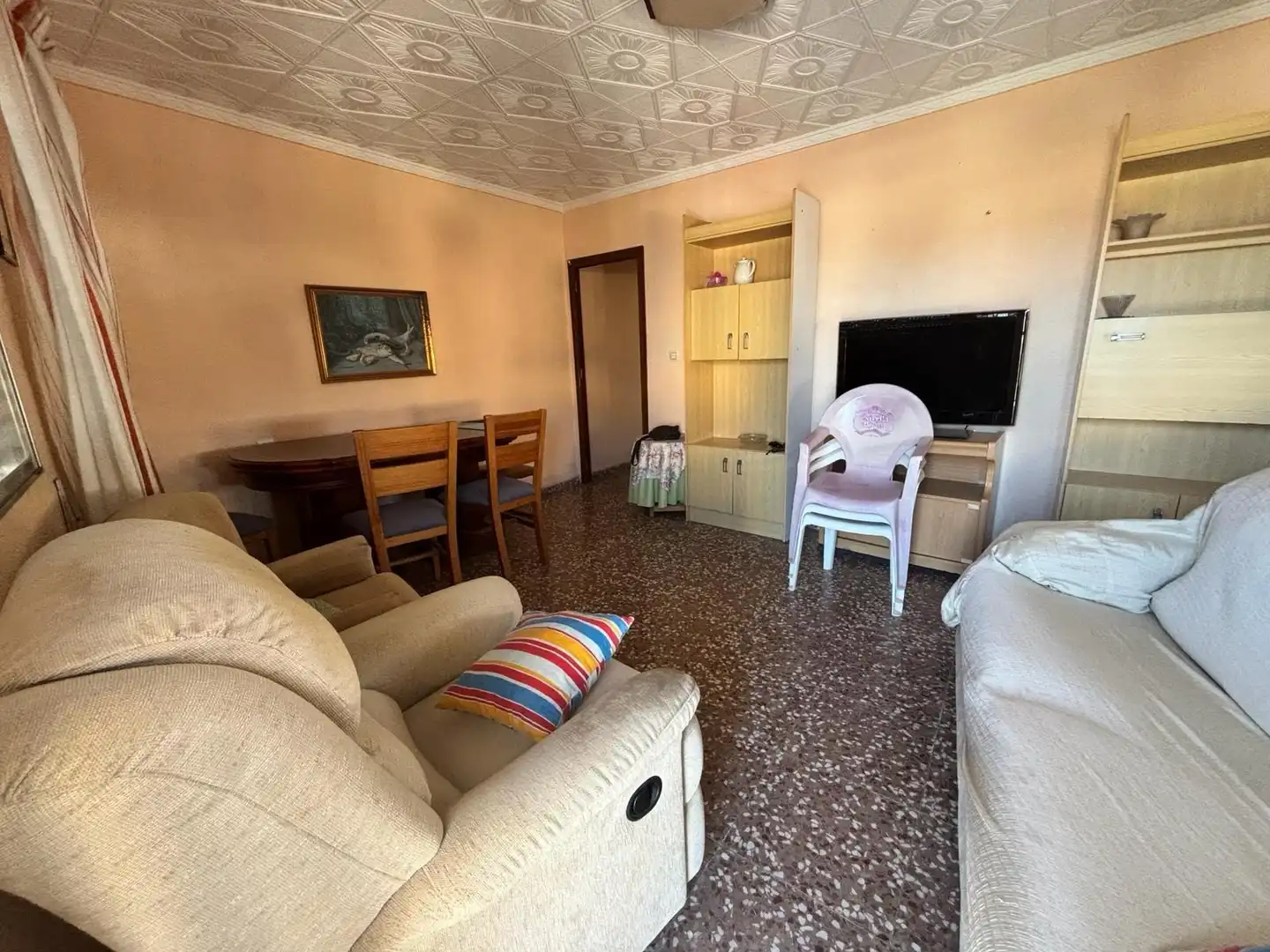 Sala de estar de Piso en venta en San Pedro del Pinatar con Aire acondicionado, Terraza y Balcón