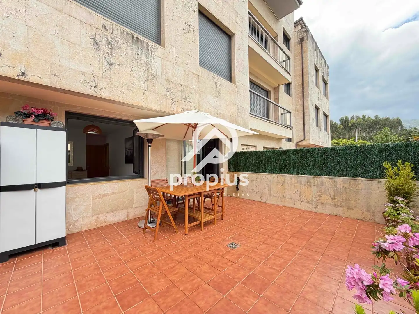 Terrace of Flat for sale in Llanes  with Heating, Terrace and Storage room