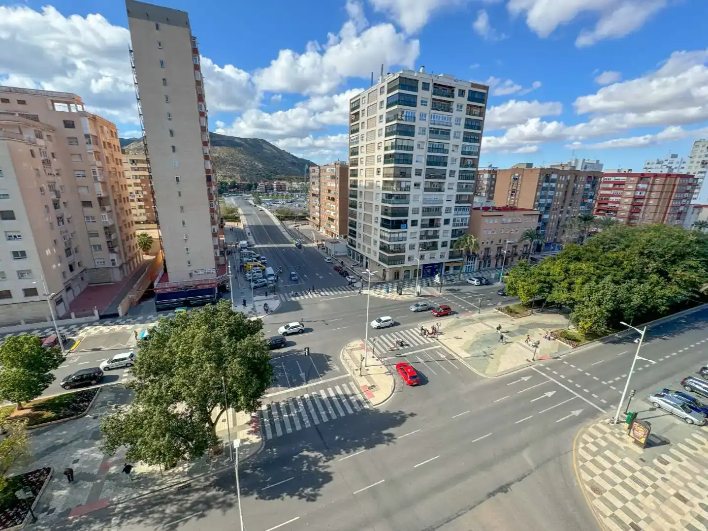 Vista exterior de Pis de lloguer en Cartagena amb Aire condicionat, Piscina i Balcó
