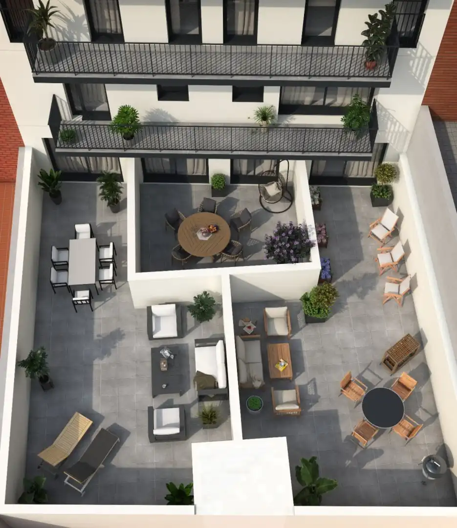 Terraza de Piso en venta en Viladecans con Terraza y Balcón