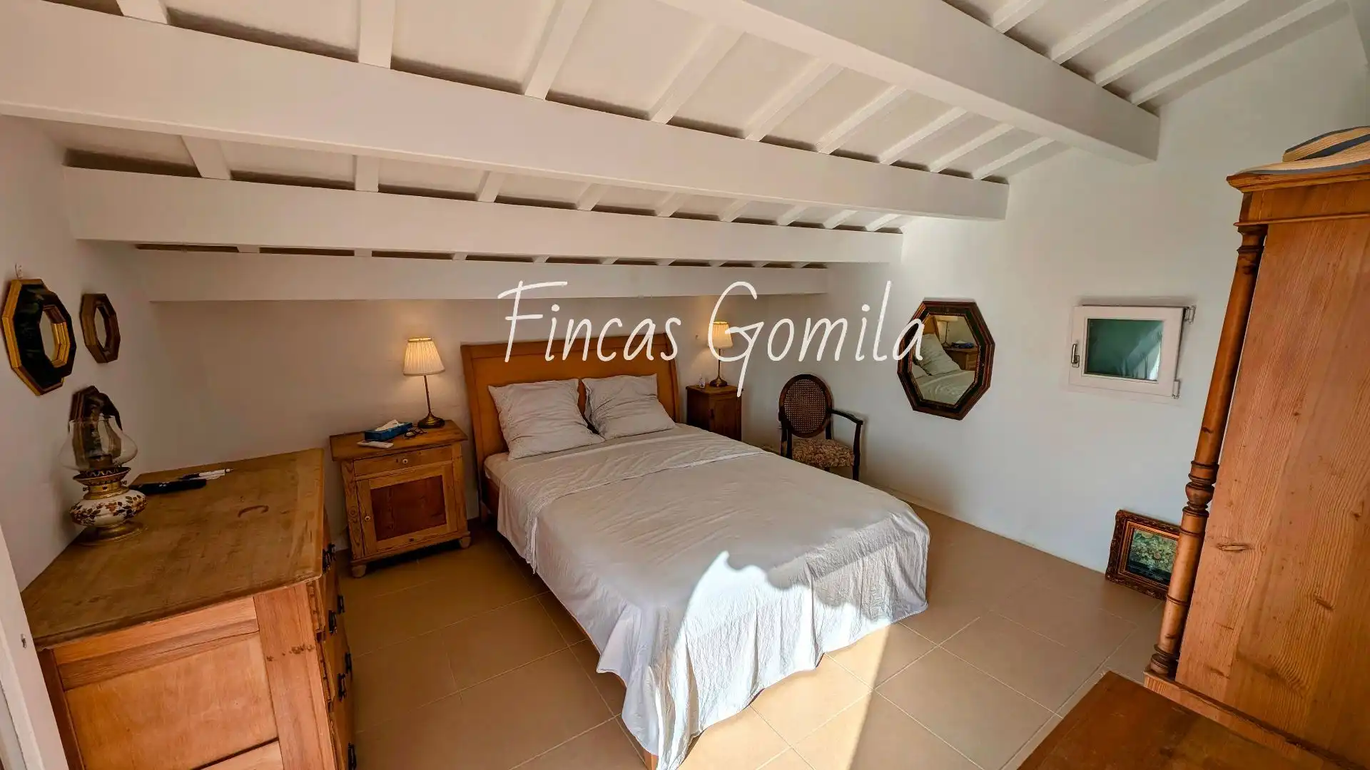 Habitación de Finca rústica en venta en Sant Lluís con Jardín privado