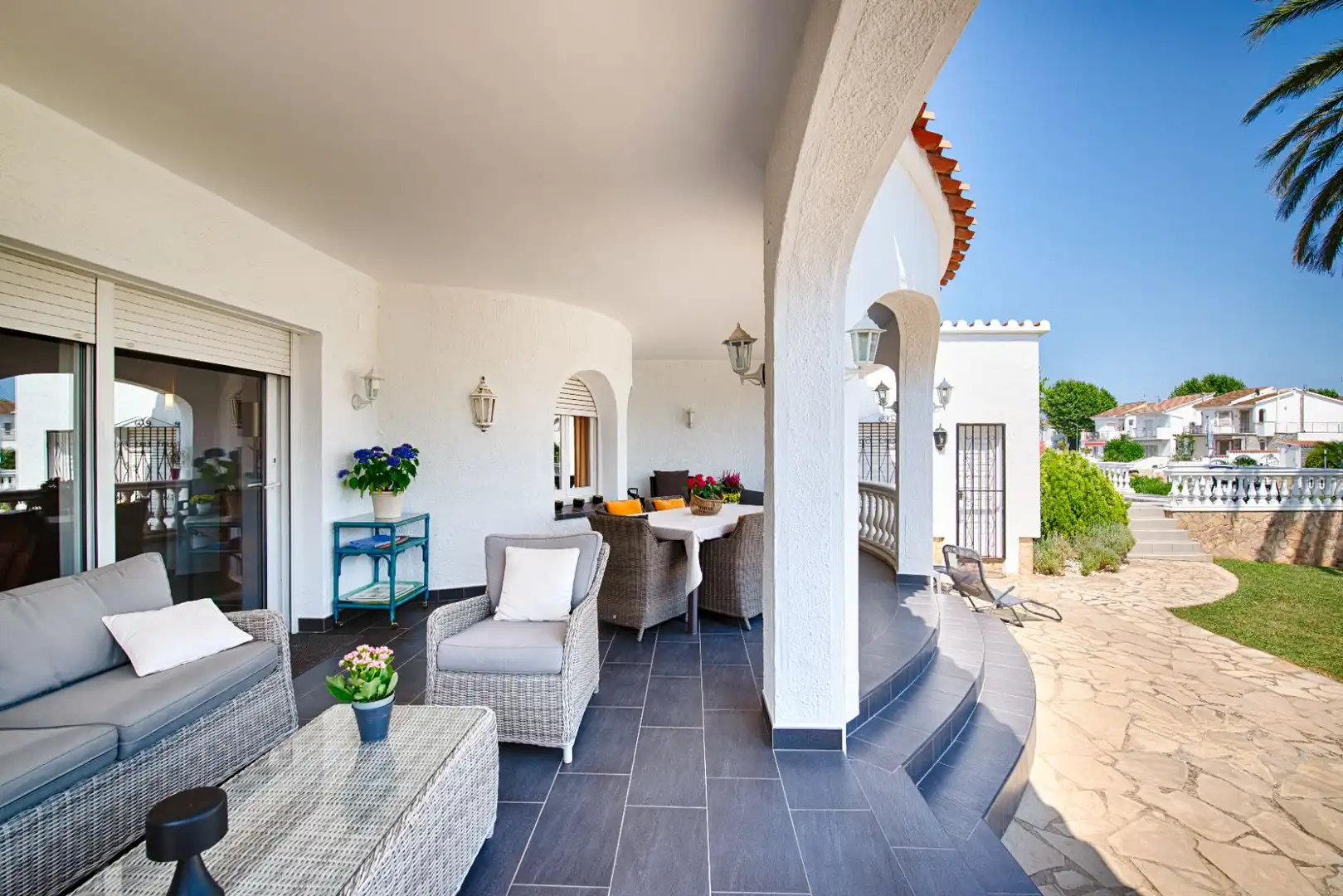 Terrassa de Casa o xalet en venda en Empuriabrava