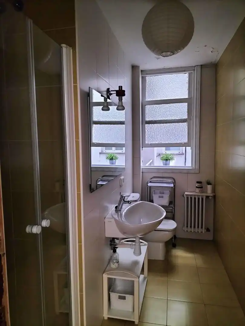 Bathroom of Flat for rent in Salamanca  with Heating, Furnished and Balcony