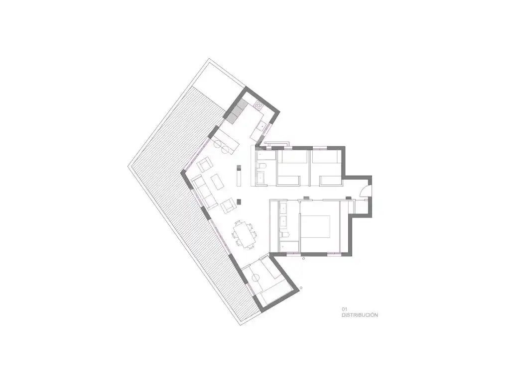 Attic for sale in Carrer de la Font Roja, Barrio de Patraix
