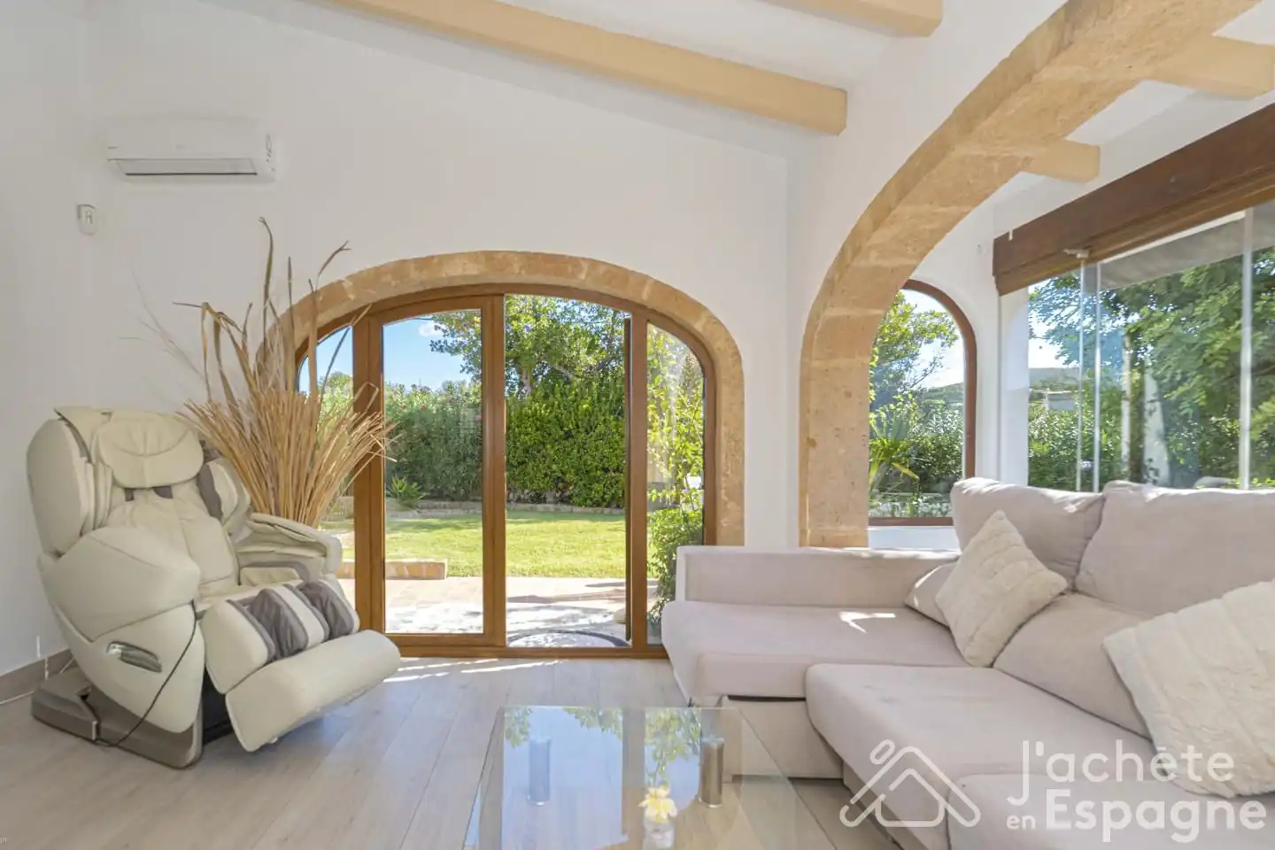 Living room of Houses for sale in Jávea / Xàbia  with Air Conditioner, Heating and Private garden
