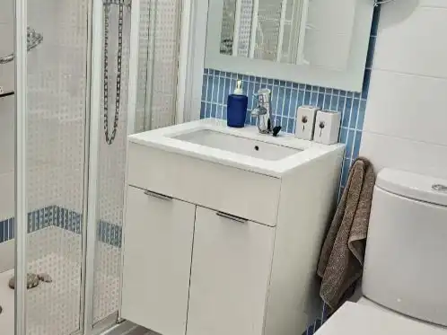 Bany de Casa o xalet de lloguer en Elche / Elx amb Aire condicionat, Jardí privat i Terrassa