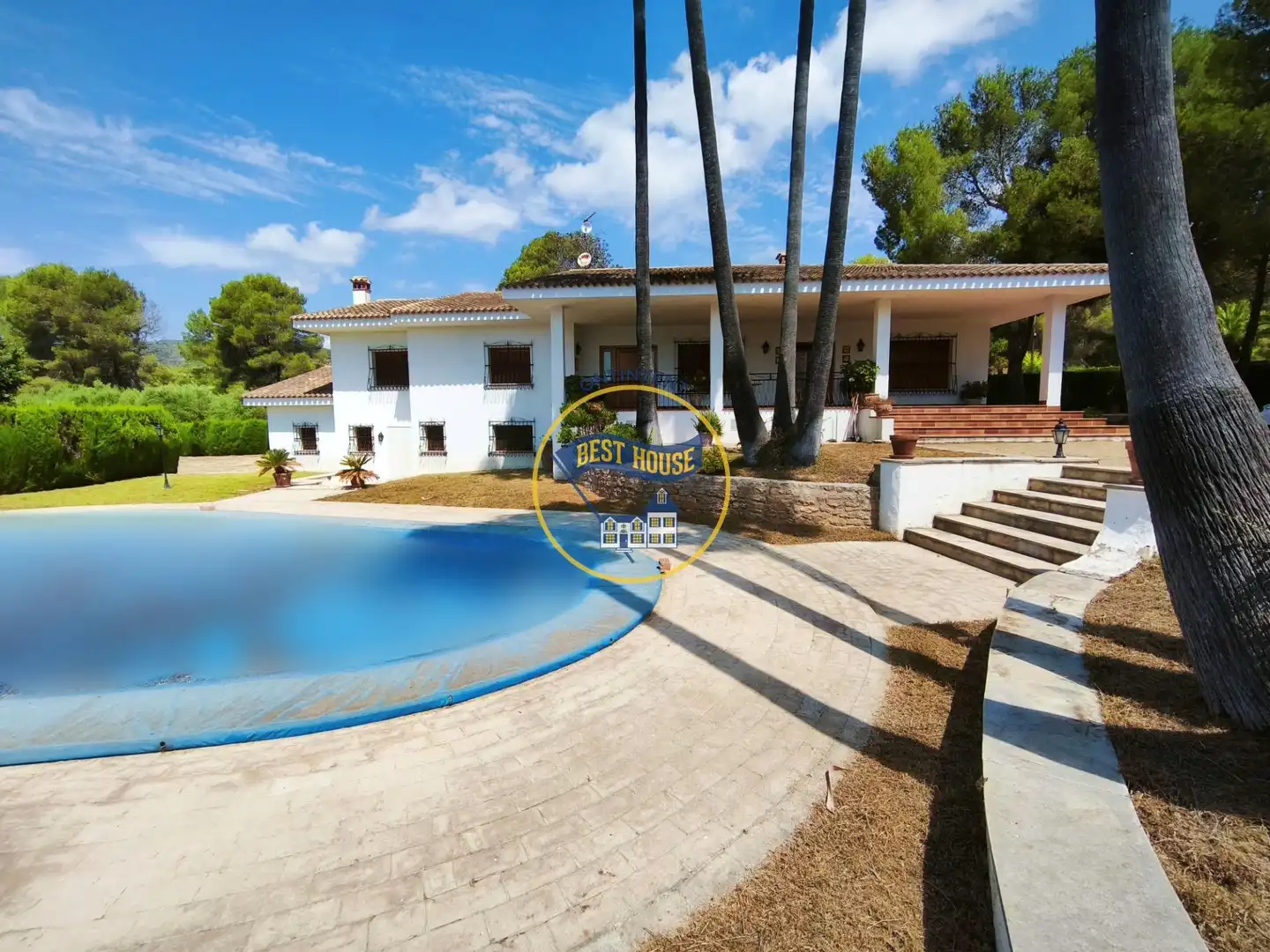 Vista exterior de Casa o chalet en venta en Ontinyent con Aire acondicionado, Calefacción y Jardín privado