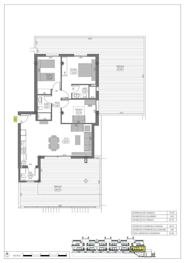 Wohnung mit Terrasse zum Verkauf in Algorfa, imagen 16