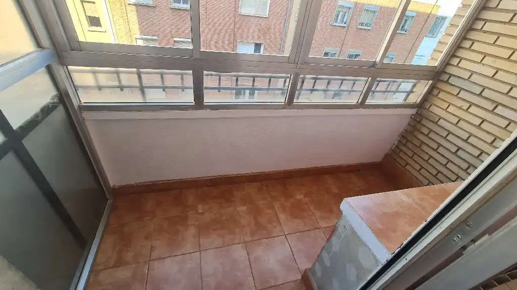Balcony of Flat for rent in  Logroño  with Heating, Parquet flooring and Terrace