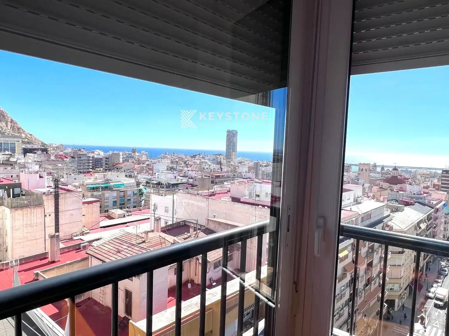 Vista exterior de Pis de lloguer en Alicante / Alacant amb Aire condicionat, Calefacció i Terrassa