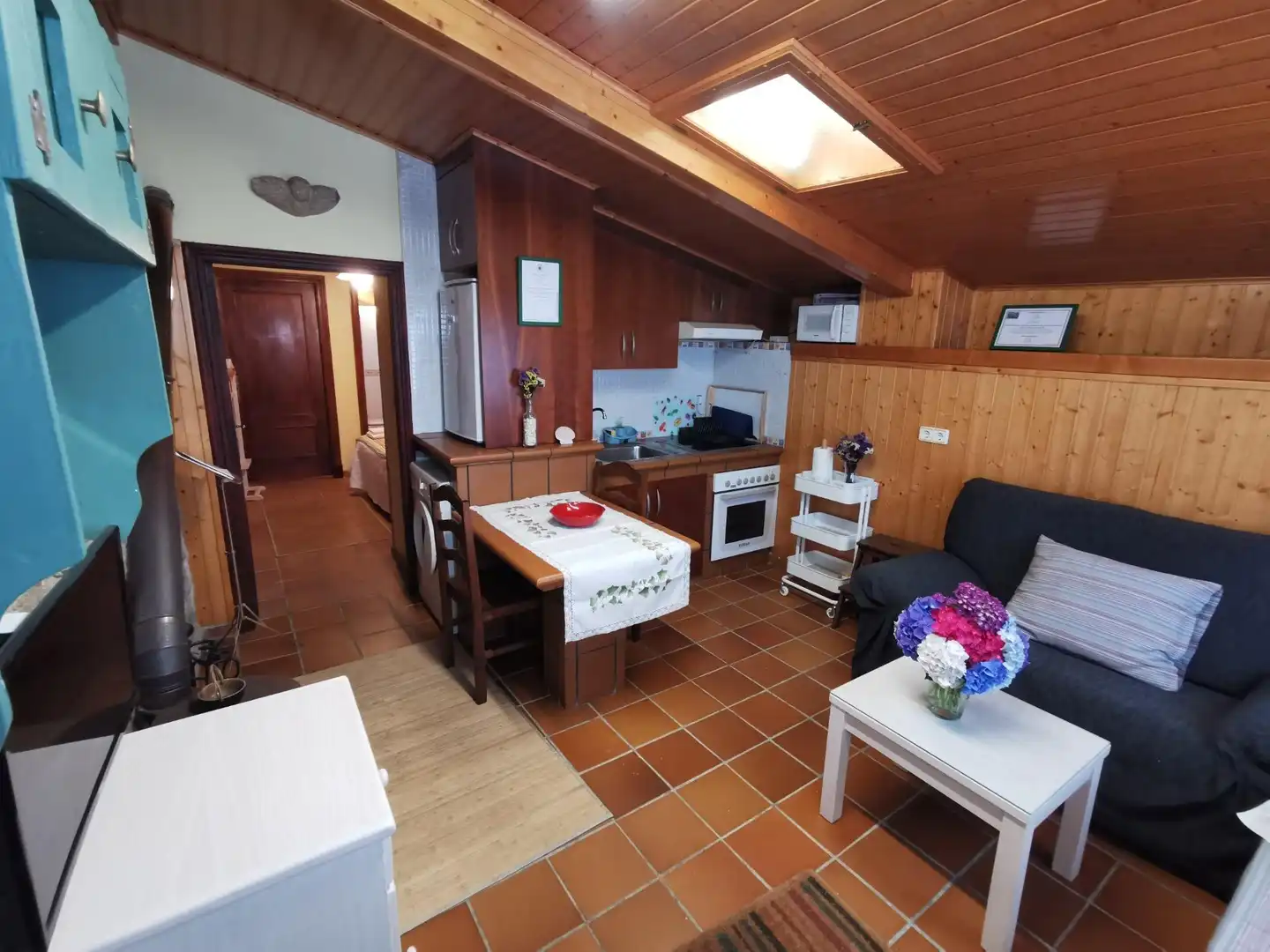 Cocina de Casa o chalet en venta en Portas con Jardín privado, Terraza y Trastero