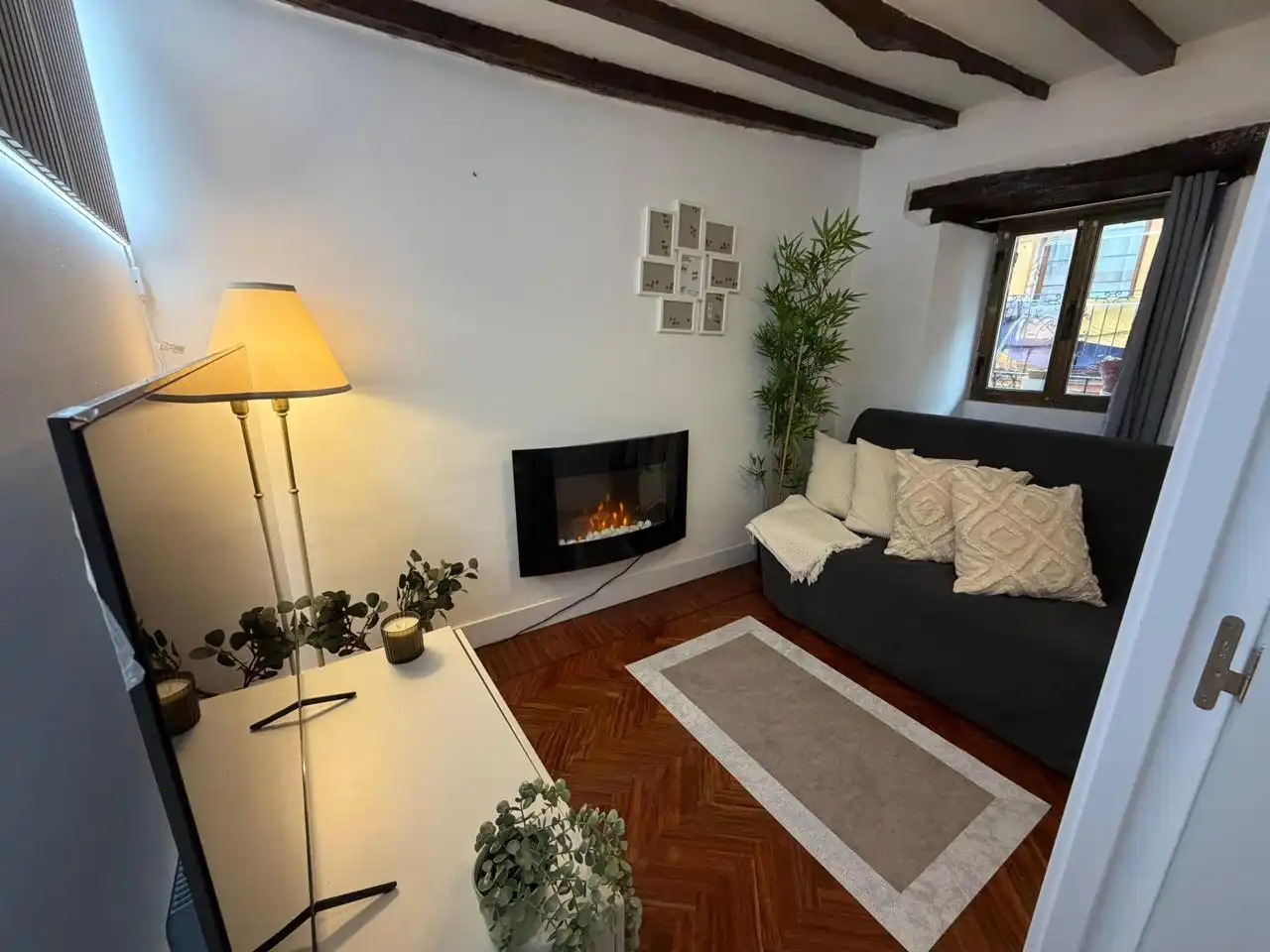Wohnzimmer von Wohnung zur untervermieten in Laredo mit Heizung und Möbliert