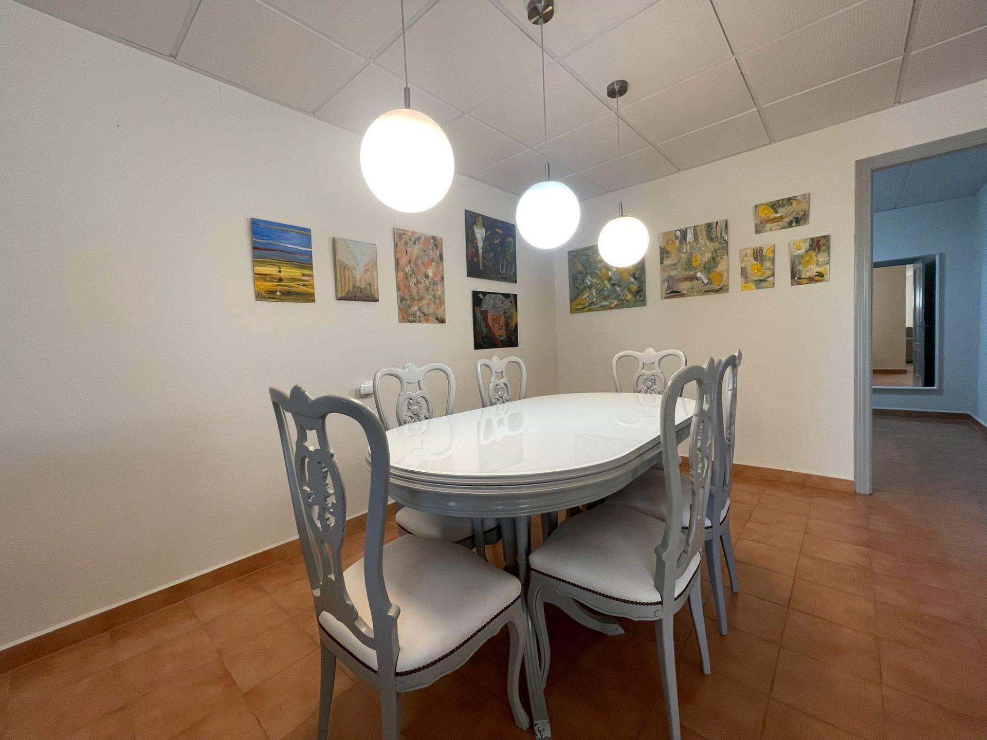 Dining room of Single-family semi-detached for sale in Mazagón  with Air Conditioner, Heating and Storage room