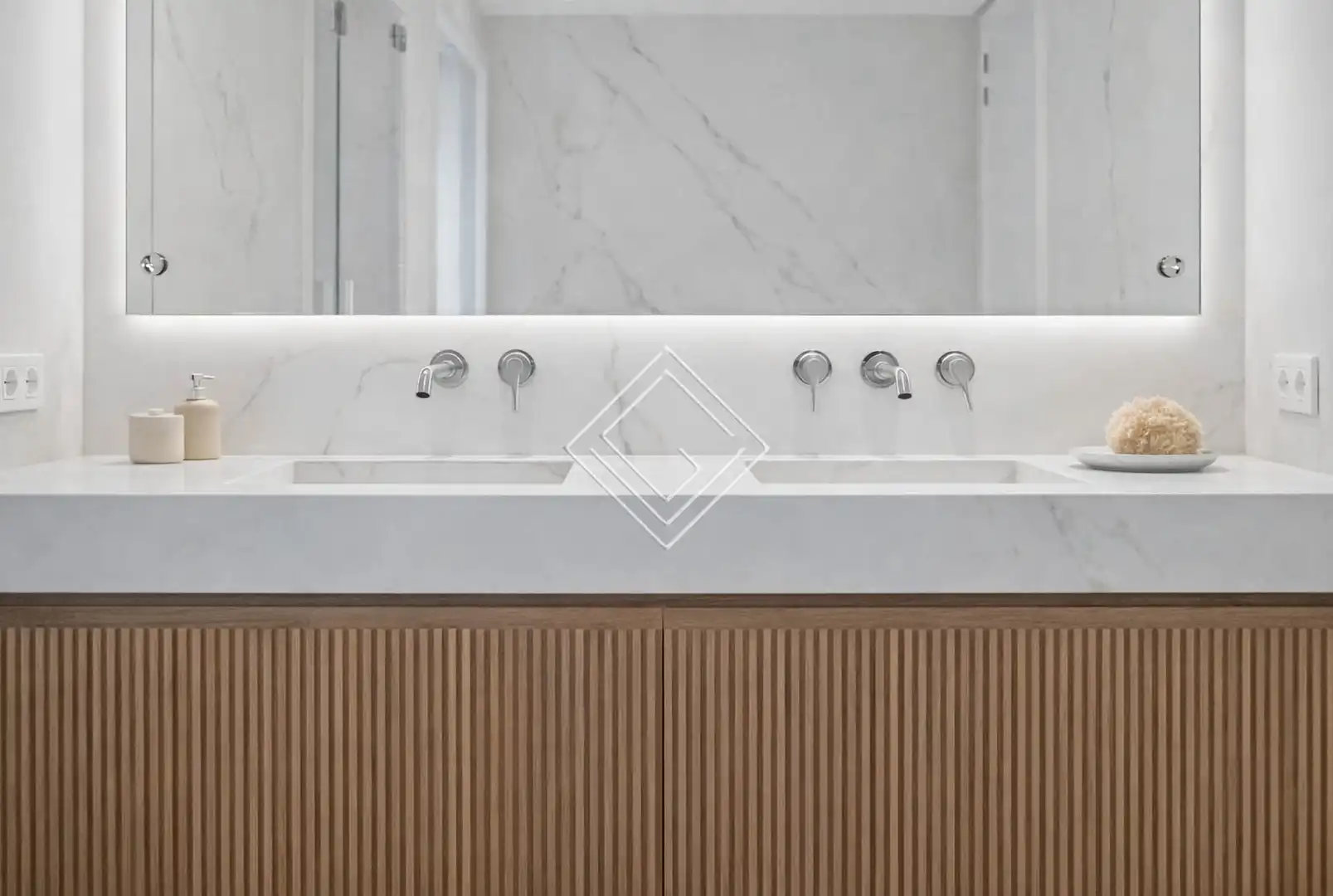 Badezimmer von Wohnung zum Verkauf in Marbella mit Klimaanlage, Heizung und Terrasse