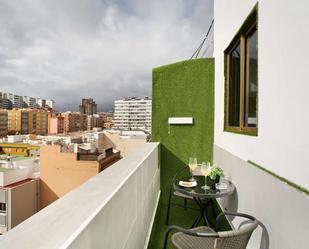 Terrassa de Apartament per a compartir en Las Palmas de Gran Canaria amb Aire condicionat i Terrassa