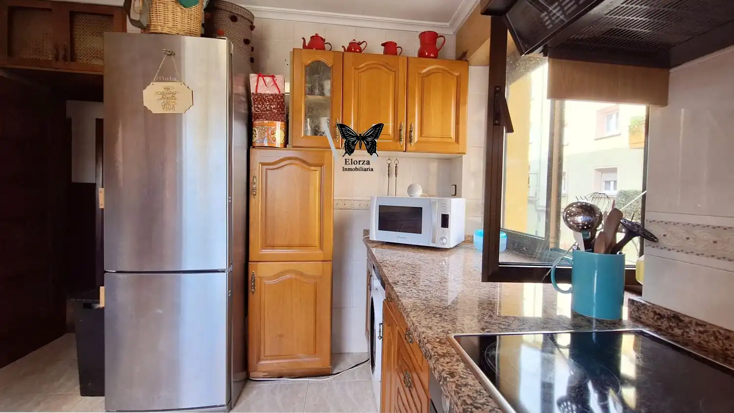 Kitchen of Flat for sale in Oviedo   with Heating, Storage room and Furnished