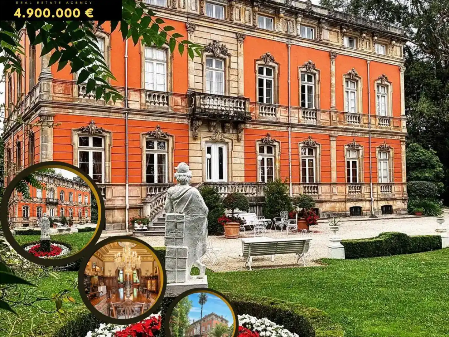 Vista exterior de Casa o xalet en venda en Gijón  amb Aire condicionat, Jardí privat i Parquet