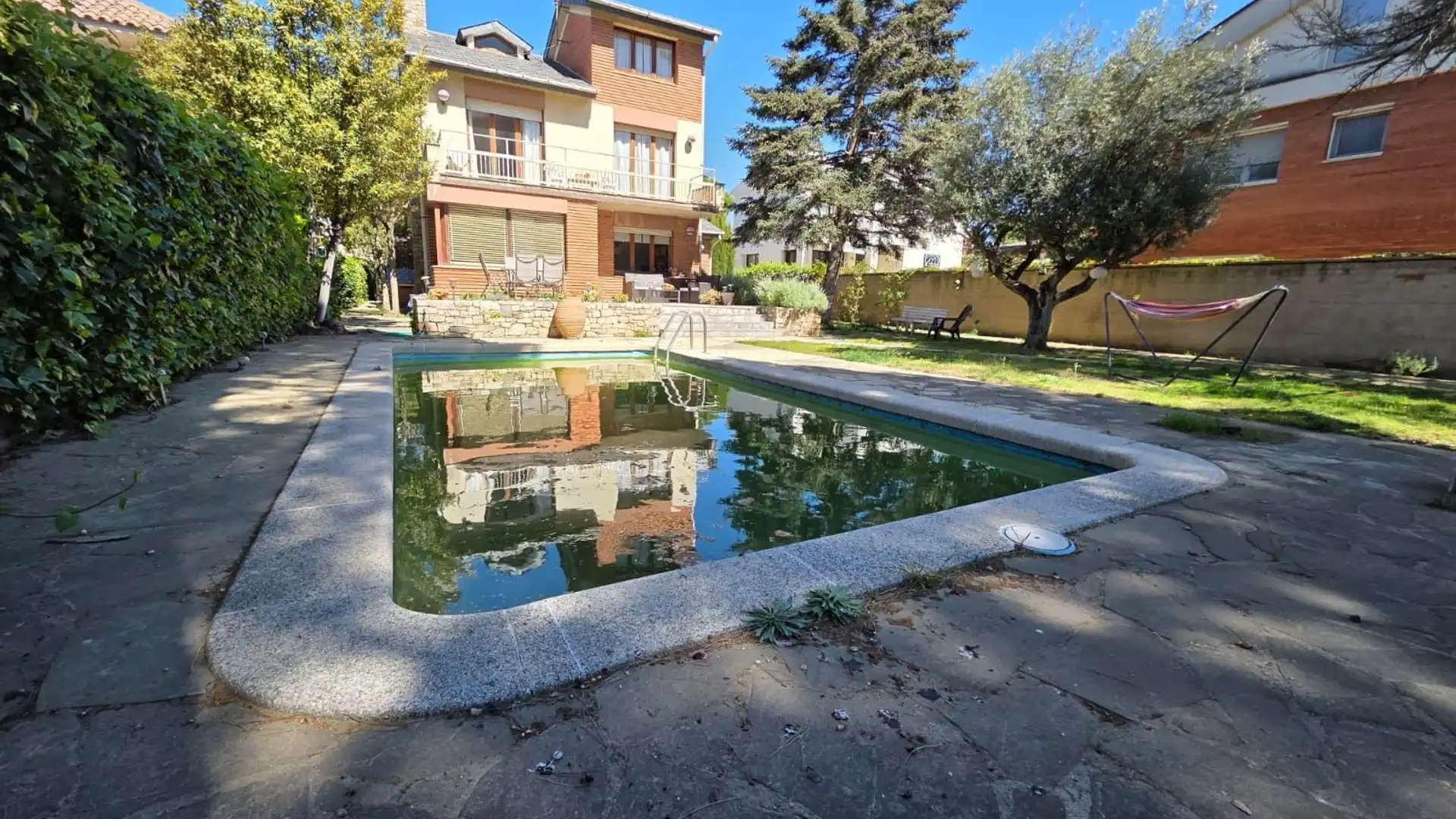 Piscina de Casa o xalet en venda en Igualada amb Calefacció, Jardí privat i Terrassa