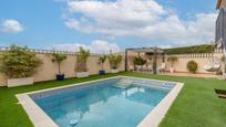 Swimming pool of House or chalet for sale in  Madrid Capital  with Air Conditioner, Terrace and Swimming Pool