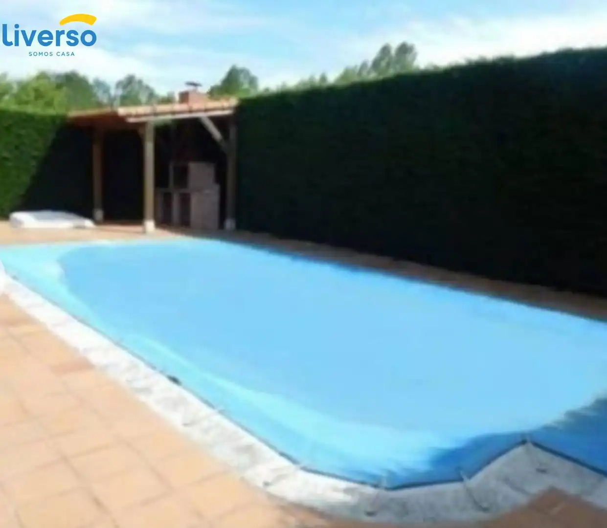 Piscina de Casa o chalet en venta en Castrillo del Val con Calefacción, Parquet y Terraza