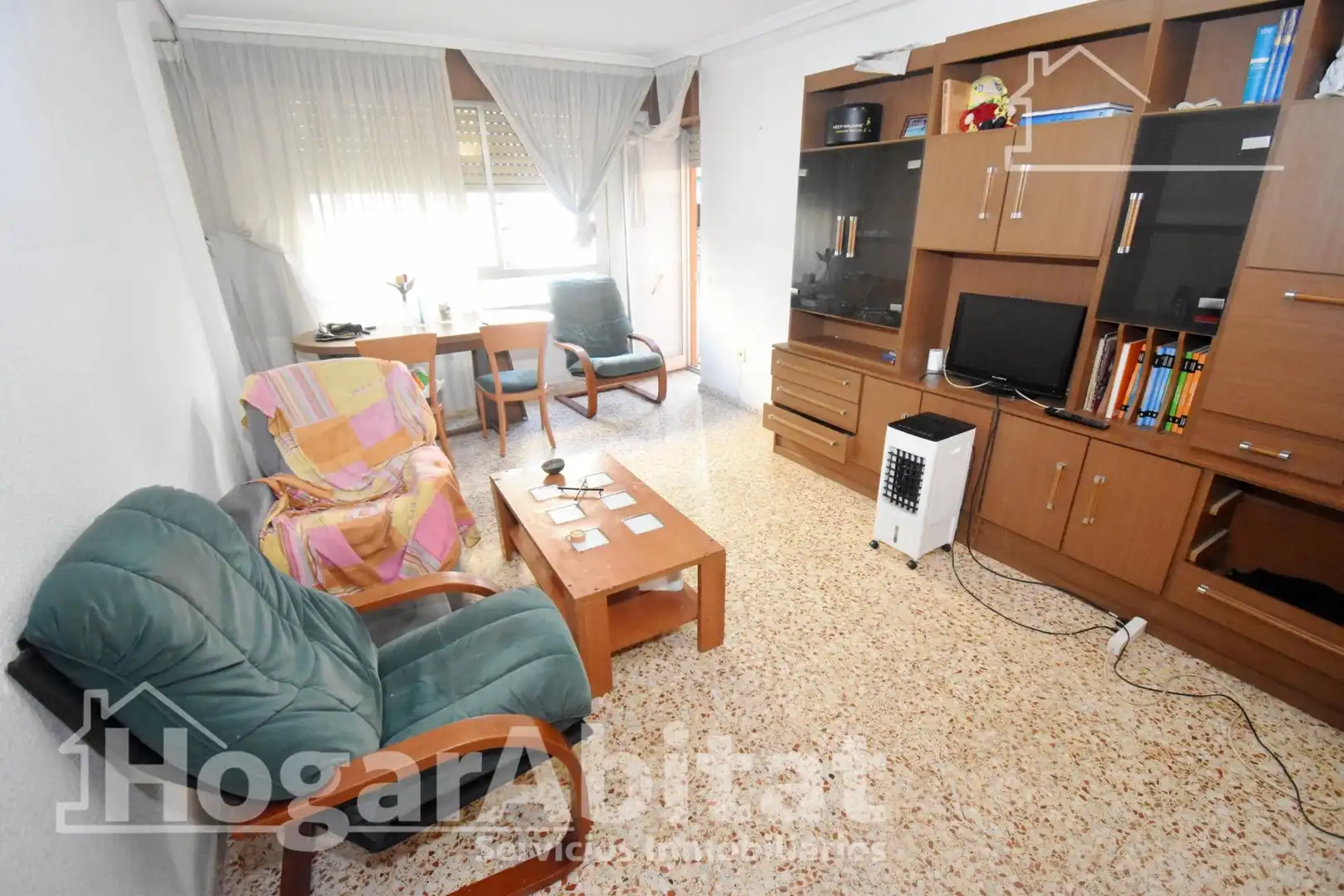 Sala de estar de Piso en venta en Castellón de la Plana / Castelló de la Plana con Trastero y Balcón