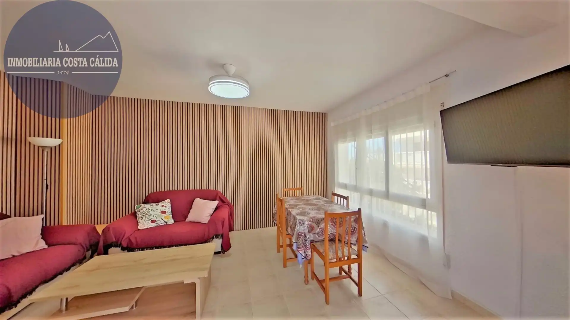 Sala de estar de Piso en venta en Águilas con Aire acondicionado, Calefacción y Terraza