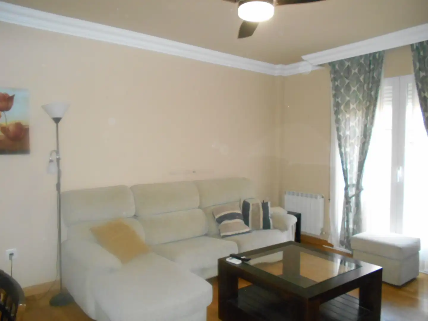 Living room of Apartments for sale in Poblete  with Heating, Parquet flooring and Terrace