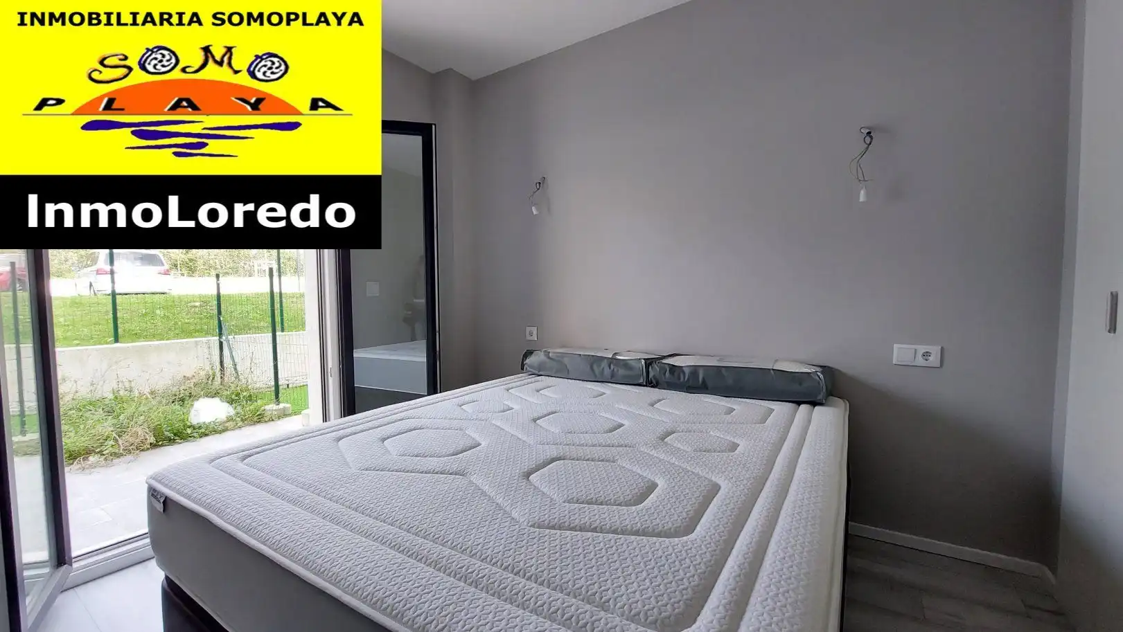 Schlafzimmer von Wohnung zum Verkauf in Ribamontán al Mar mit Heizung, Privatgarten und Terrasse